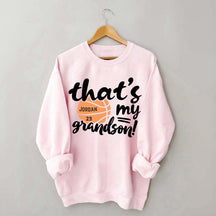 Custom Basketball Name & Number Sweatshirt