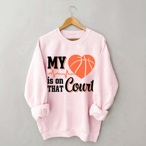 My Heart Is On That Count Sweatshirt