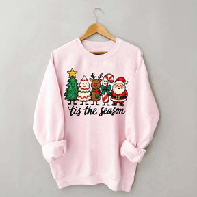 Tis The Season Christmas Characters Sweatshirt