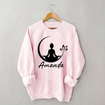 Personalized Yoga Name Sweatshirt