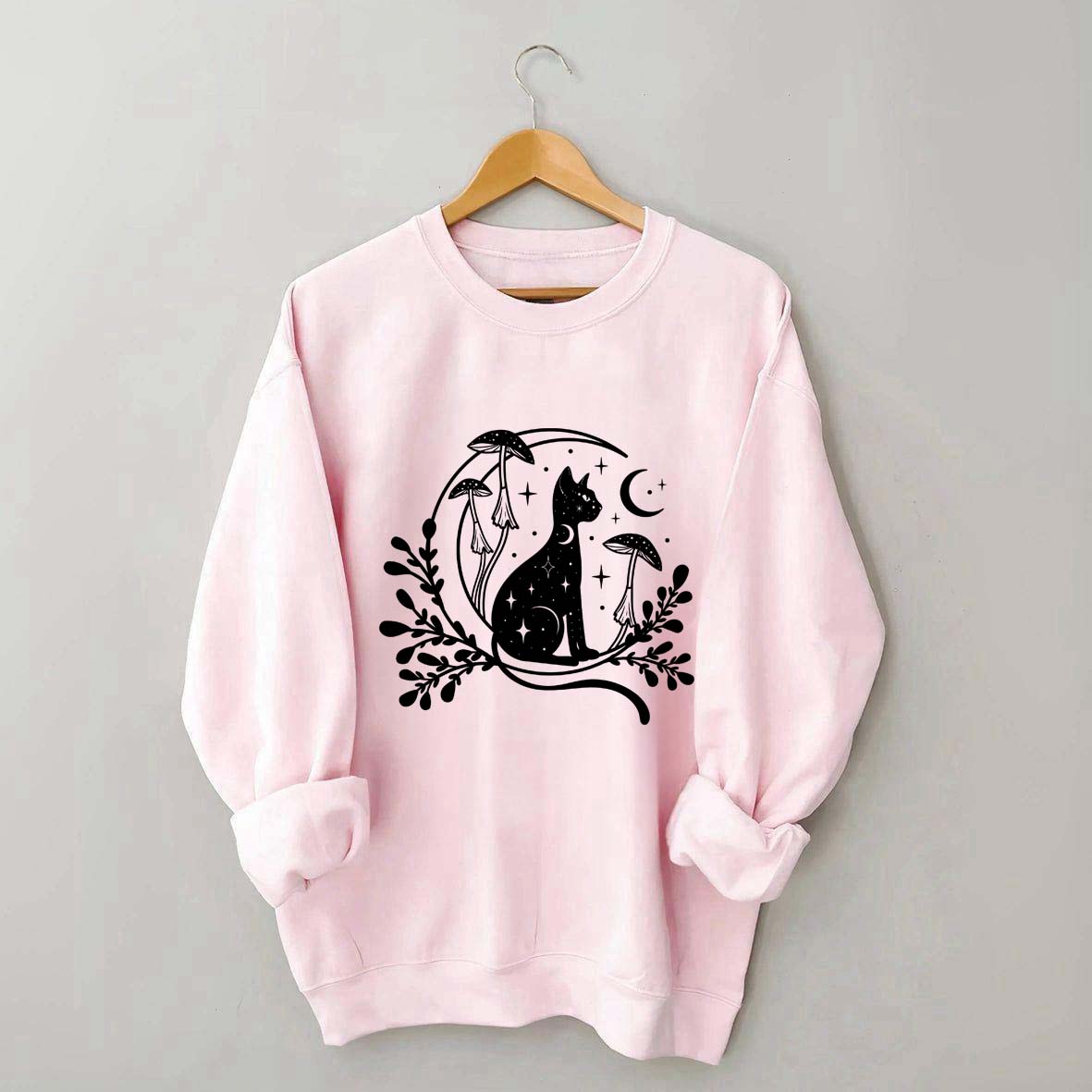 Celestial Cat Spiritual Sweatshirt