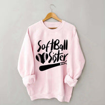 Softball Sister Game Days Sweatshirt