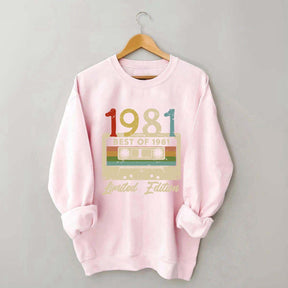 Audiotape And Letter Graphic Sweatshirt