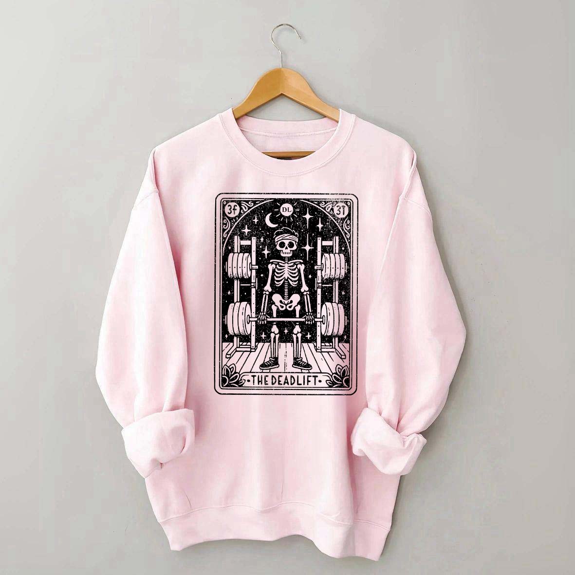 The Deadlift Tarot Card Sport Life Sweatshirt