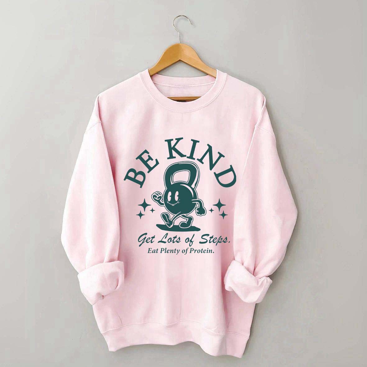 Trendy Workout Be Kind Sweatshirt