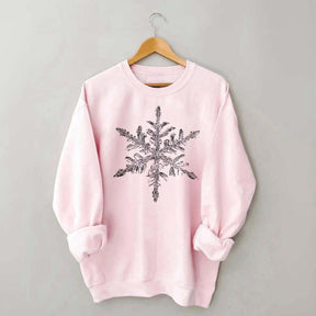 Christmas Snowflake Winter Sweatshirt