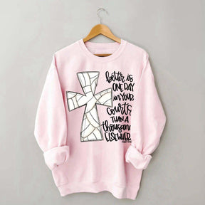 Volleyball Religous Sweatshirt