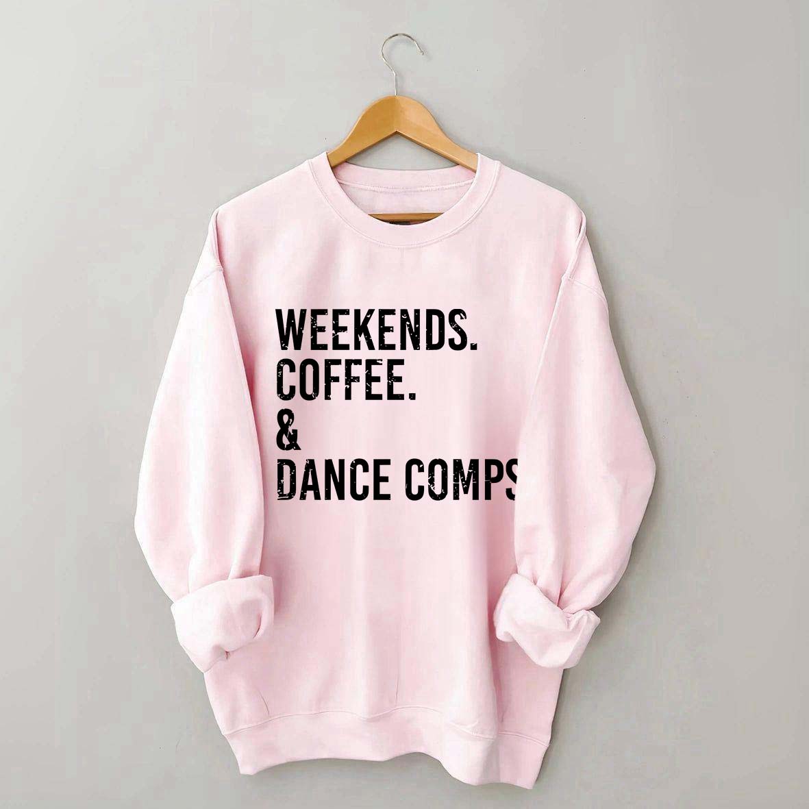 Retro Weekends Coffee and Dance Sweatshirt