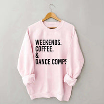 Retro Weekends Coffee and Dance Sweatshirt