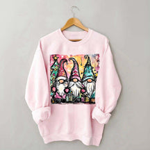 Christmas Gnome Art Sweatshirt