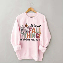 All The Fall Things Halloween Sweatshirt