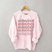 Cute Volleyball Retro Sweatshirt