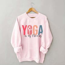 Yoga Is My Therapy Sweatshirt