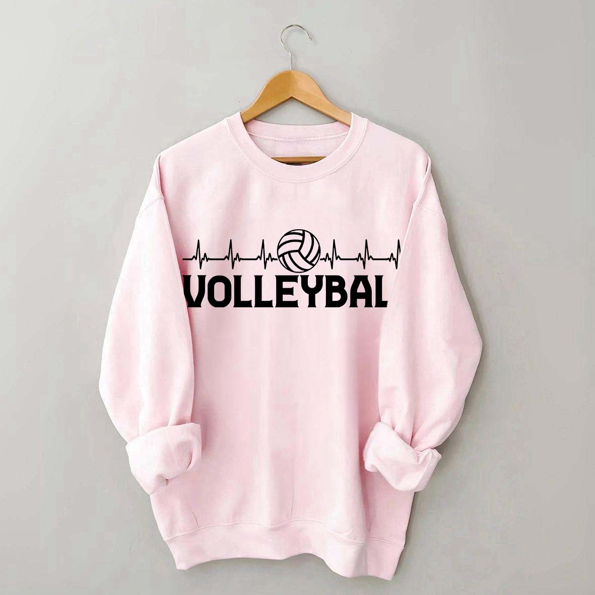 Volleyball Heartbeat Sweatshirt
