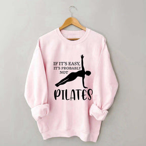 Pilates Yoga Workout Fitness Lover Sweatshirt
