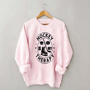 Hockey Is My Therapy Sweatshirt