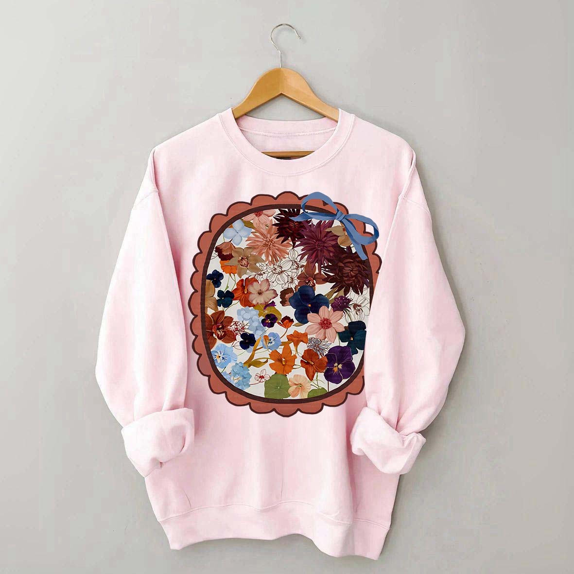 Boho Wildflowers Fantasy Sweatshirt