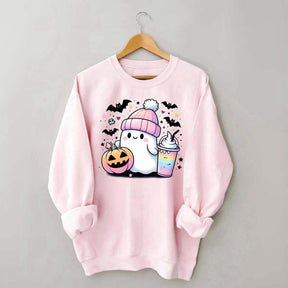 Cute Ghost Trending Coffee Sweatshirt