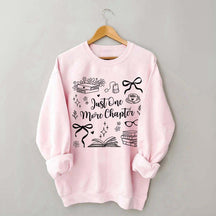 Bookish Merch Bookish Girly Reading Sweatshirt