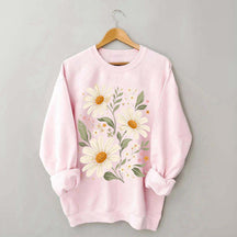Boho Style Daisies Sweatshirt