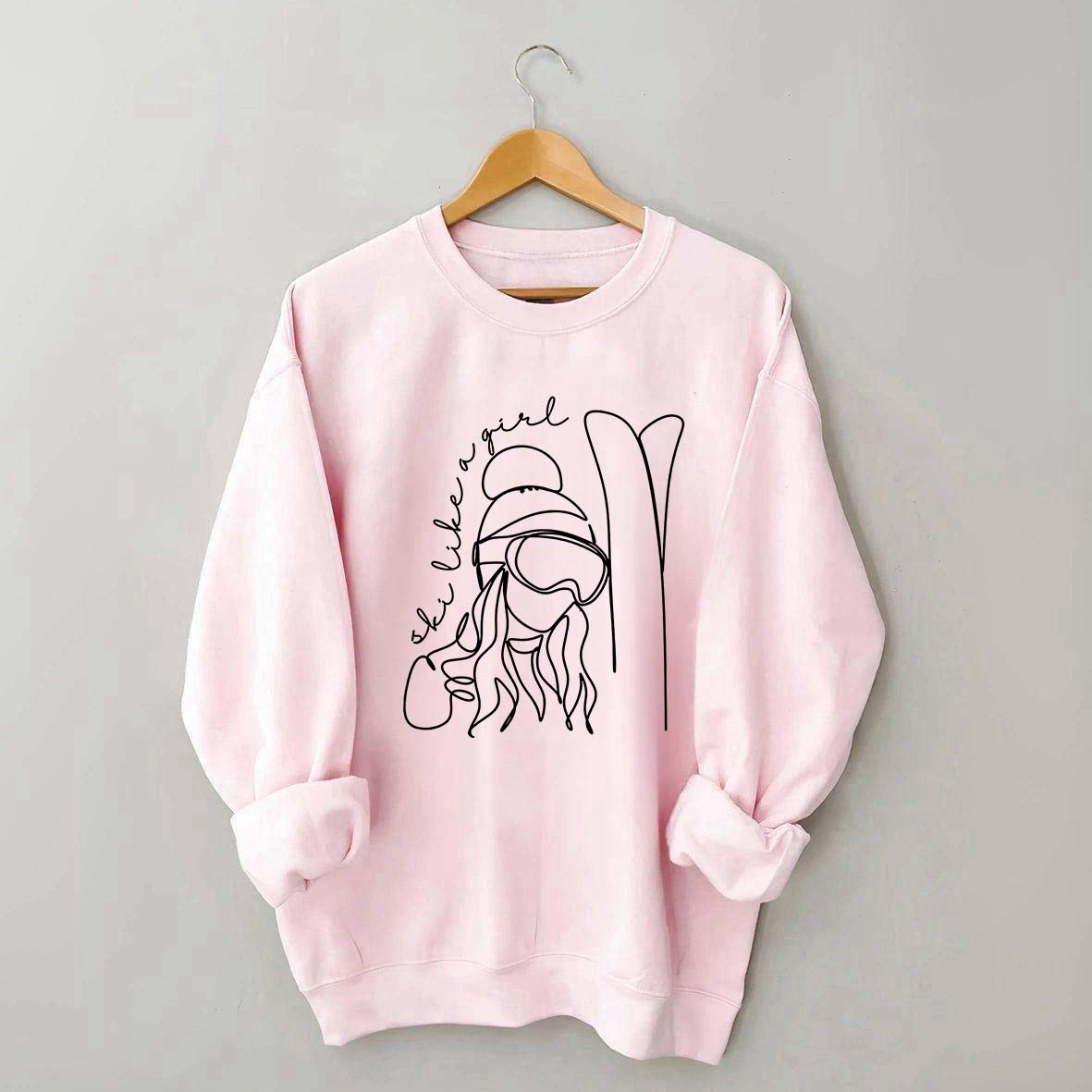 Ski Like a Girl Sweatshirt