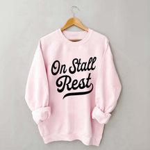 Funny Horse On Stall Rest Sweatshirt