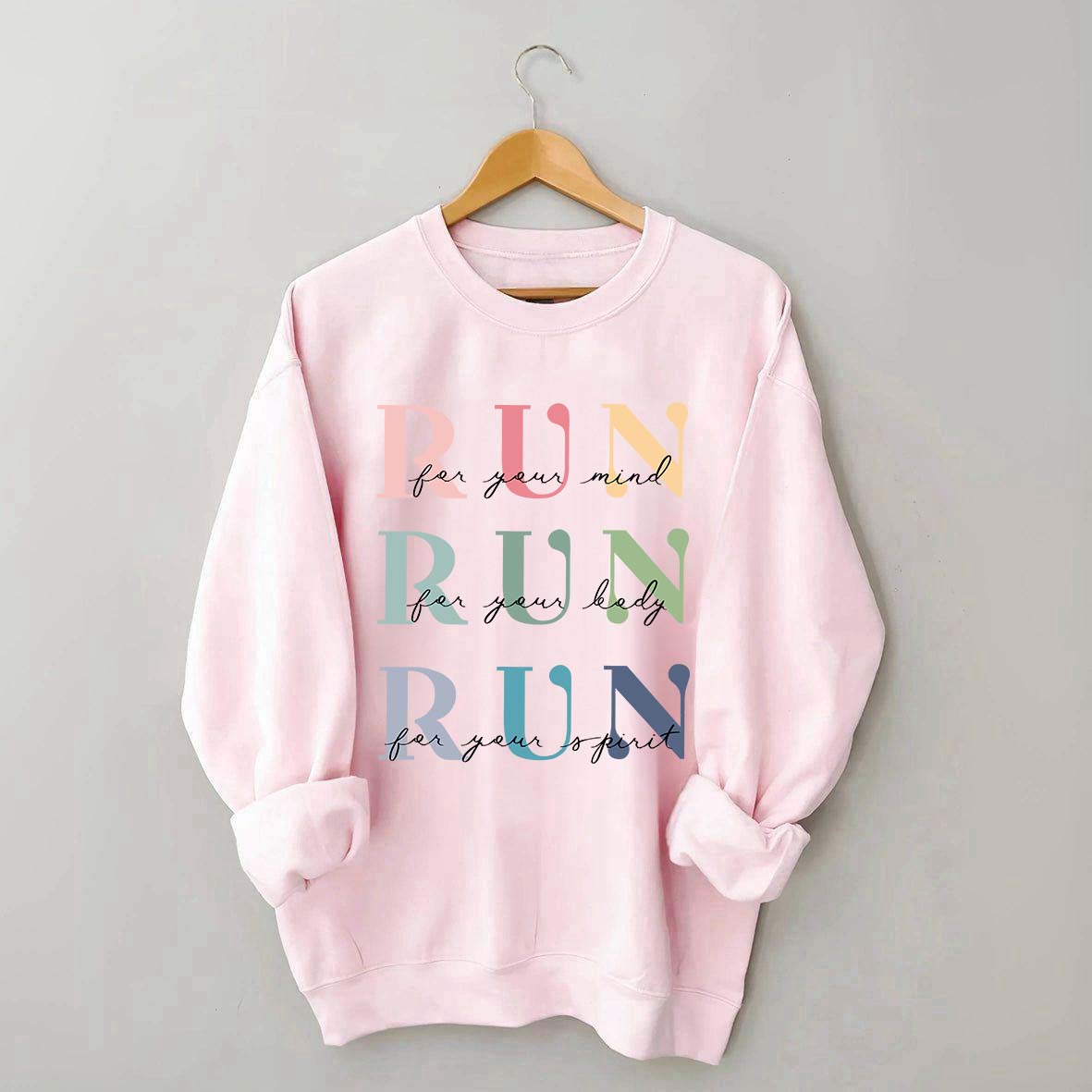 Marathon Athlete Run For Your Mind Sweatshirt