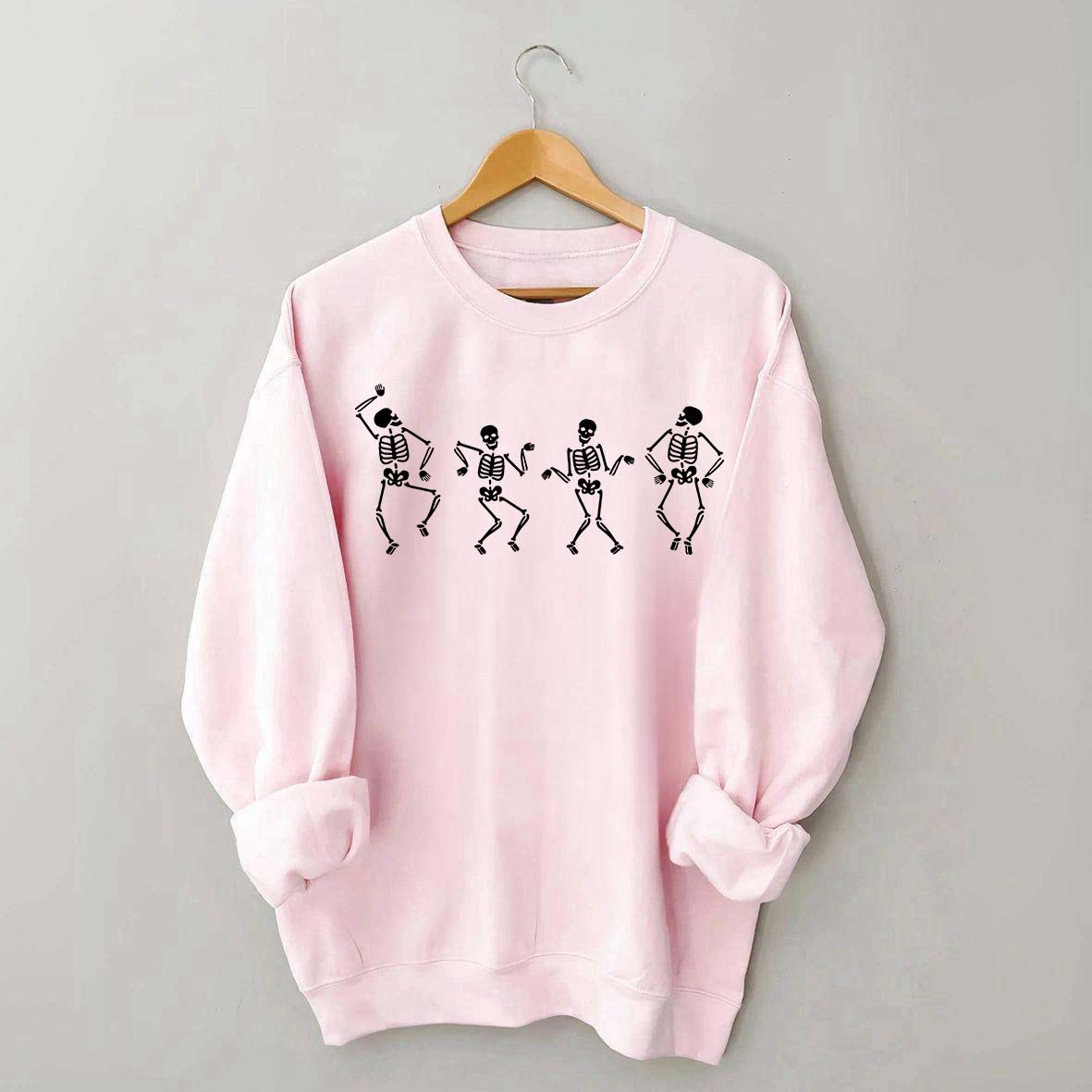 Halloween Party Dancing Skeleton Sweatshirt