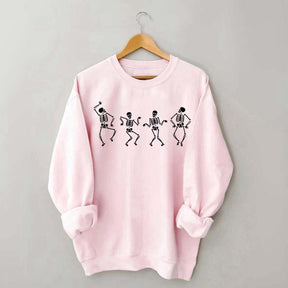 Halloween Party Dancing Skeleton Sweatshirt
