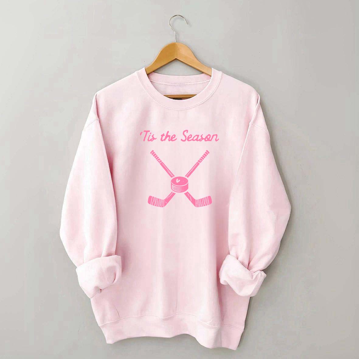Tis The Season Hockey Mom Sweatshirt