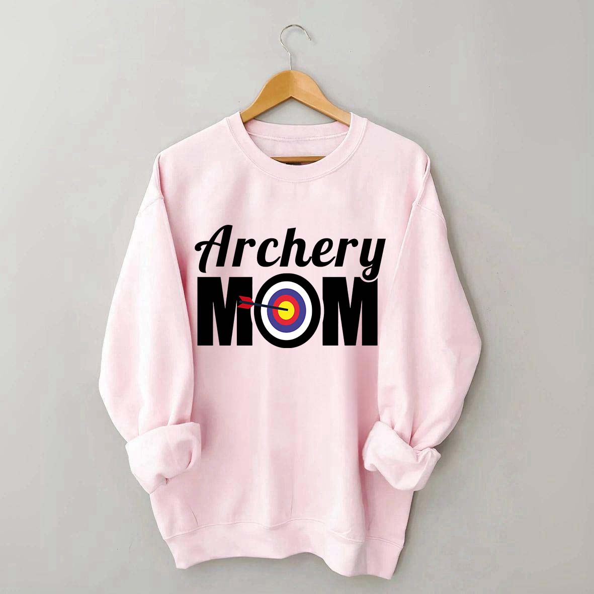 Archery Mom Bow and Arrow Sweatshirt