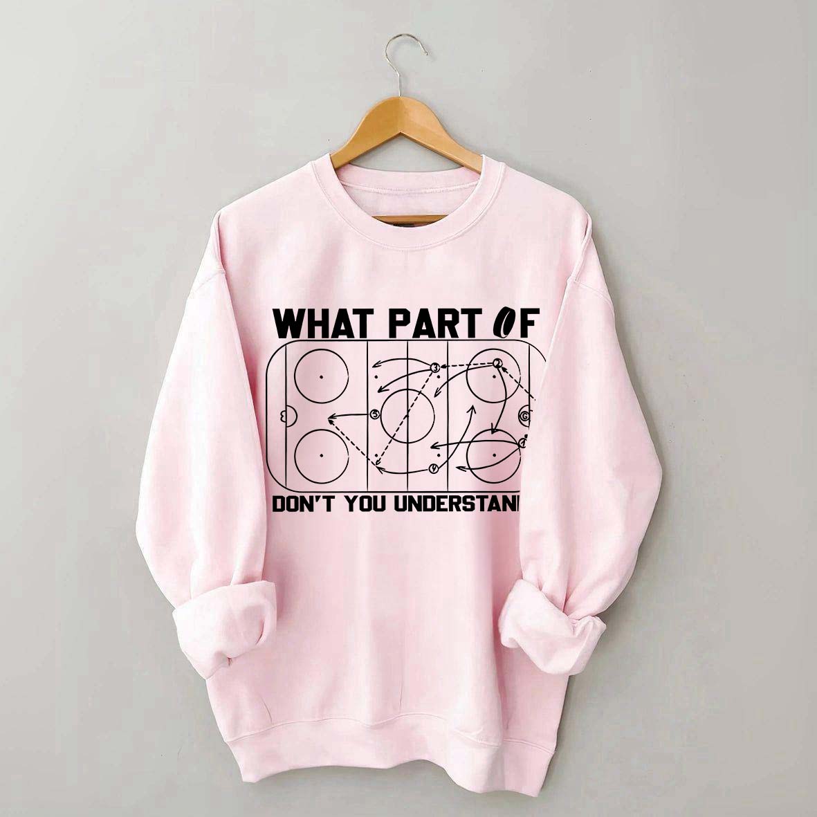 Hockey Coach Roster Sweatshirt