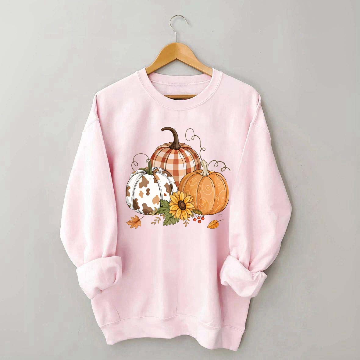 Fall Pumpkin Halloween Autumn Sweatshirt