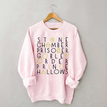 Wizard Book Titles Sweatshirt