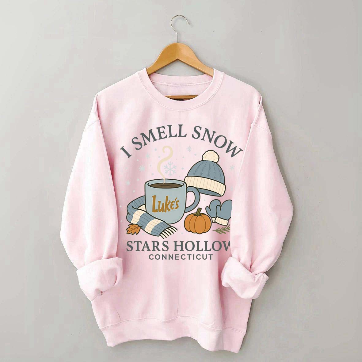 I Smell Snow Stars Hollow Sweatshirt