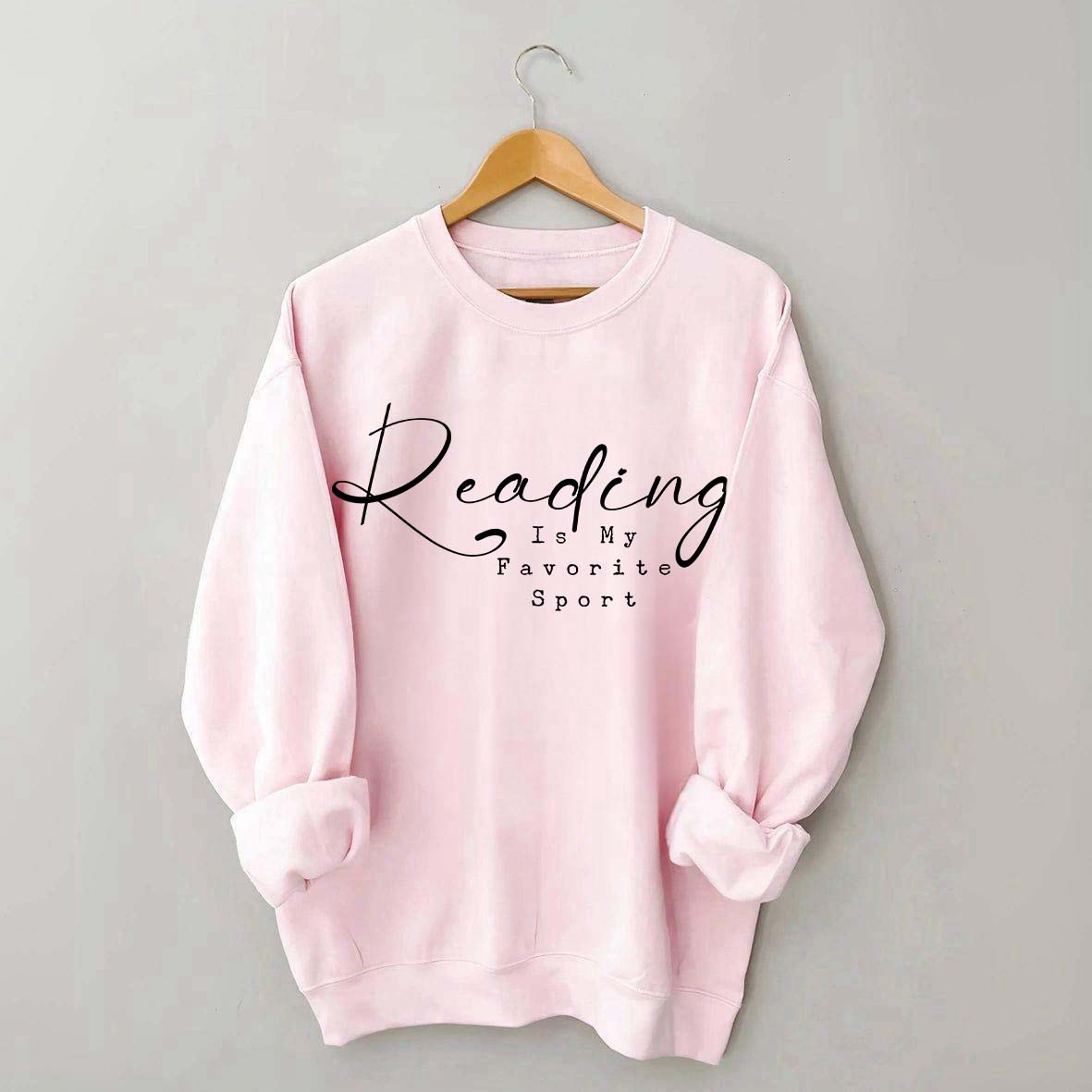 Vintage Reading Is My Favorite Sport Sweatshirt