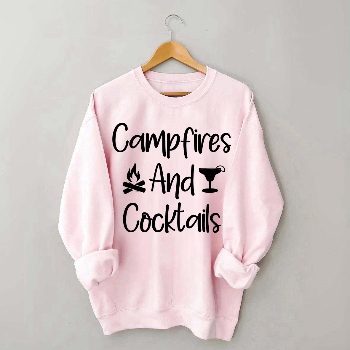 Campfires and Cocktails Sweatshirt