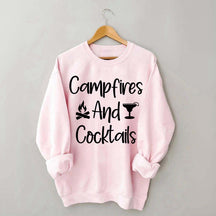 Campfires and Cocktails Sweatshirt