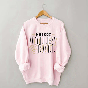 Custom Volleyball Lover Team Sweatshirt
