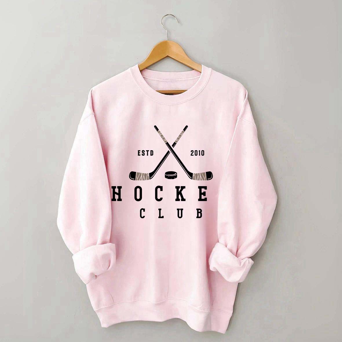 Personalized Year Vintage Ice Hockey Club Sweatshirt