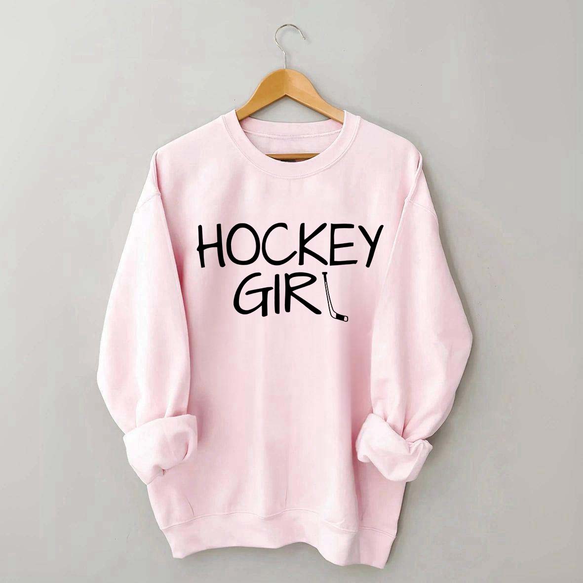Hockey Girl Lover Cute Sweatshirt