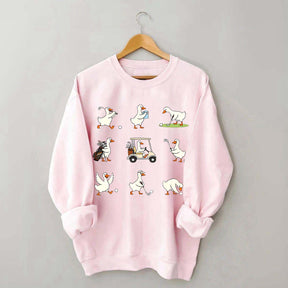 Funny Golf Goose Sweatshirt