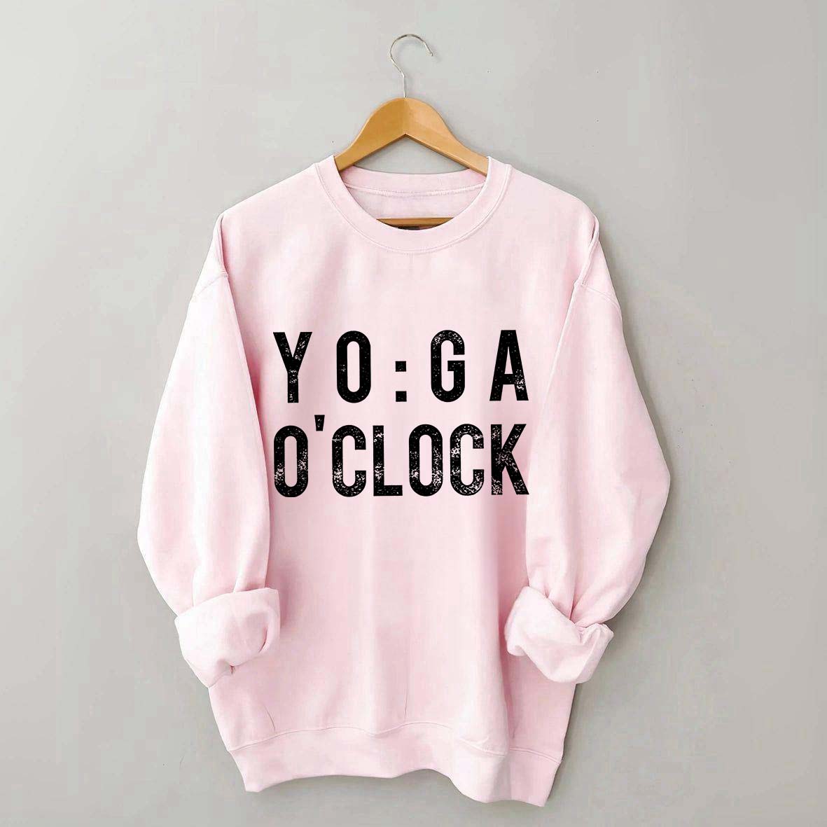 Yoga O'clock Funny Sweatshirt