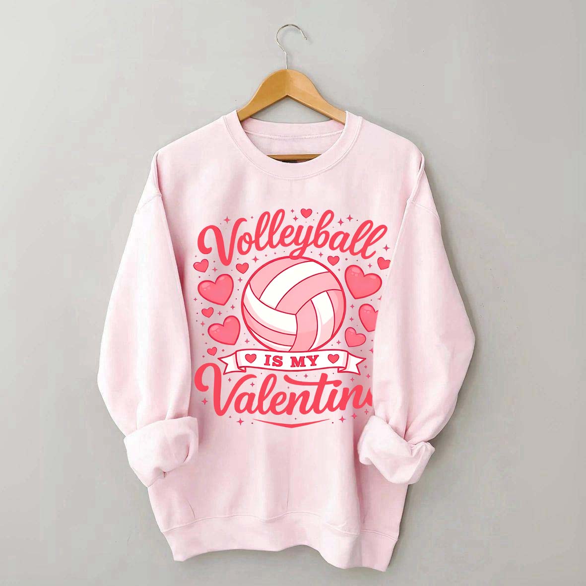 Volleyball Valentine Sweatshirt