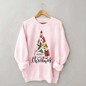 Merry Christmas Tree Gift Sweatshirt