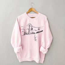 Snowboard Ski Winter Sweatshirt