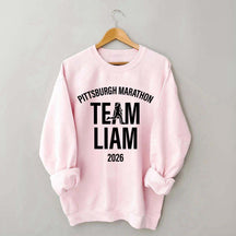 Custom Supporter Team Group Runner's Race Team Sweatshirt