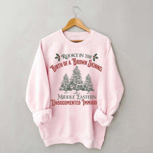 Feminist Christmas Liberal Sweatshrit