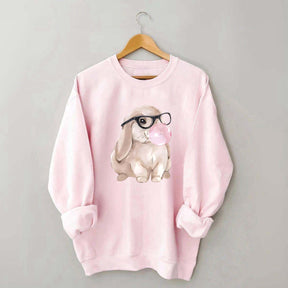 Cute Rabbit Easter Family Sweatshirt