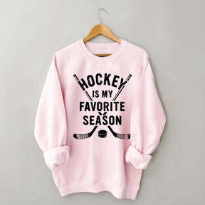 Vintage Hockey Is My Favorite Season Sweatshirt